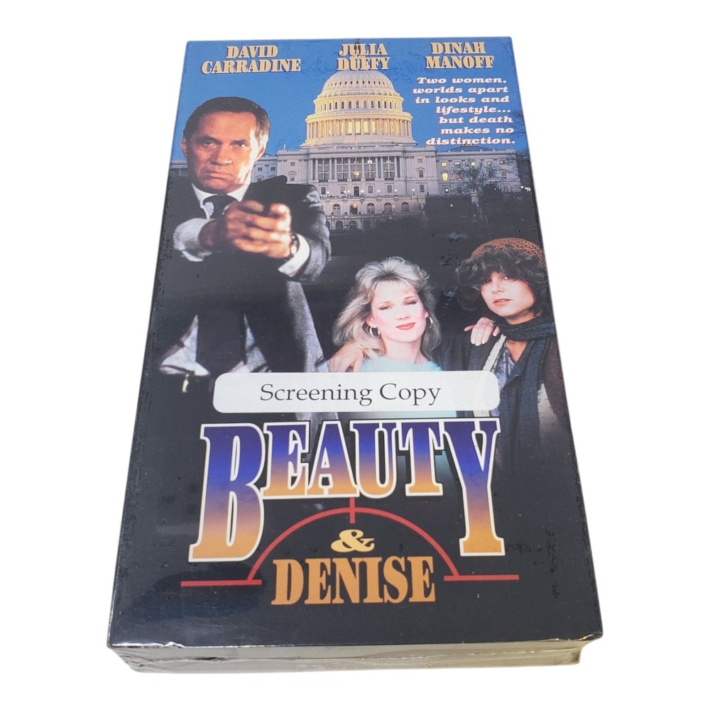Beauty & Denise VHS NEW Screening Copy Action Comedy Astral Video Cassette Film